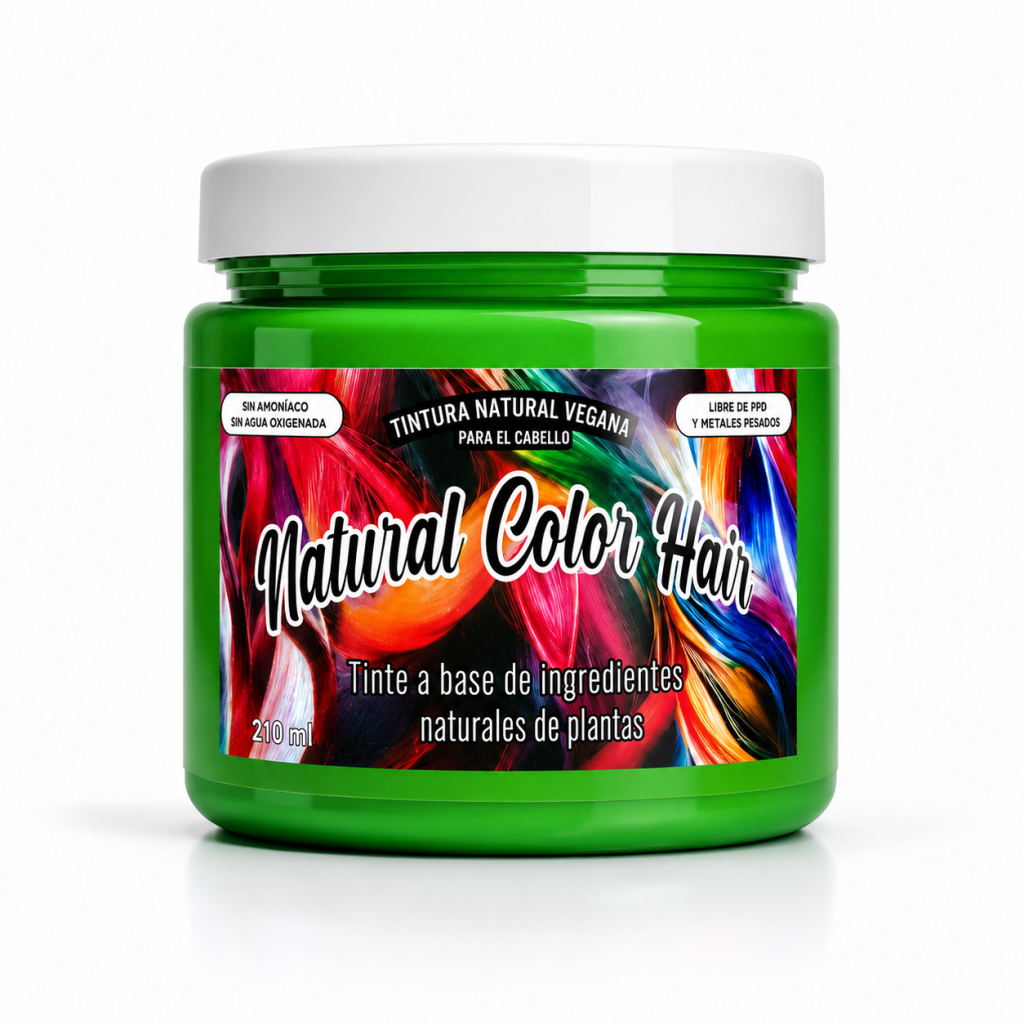Tintura vegana color Verde